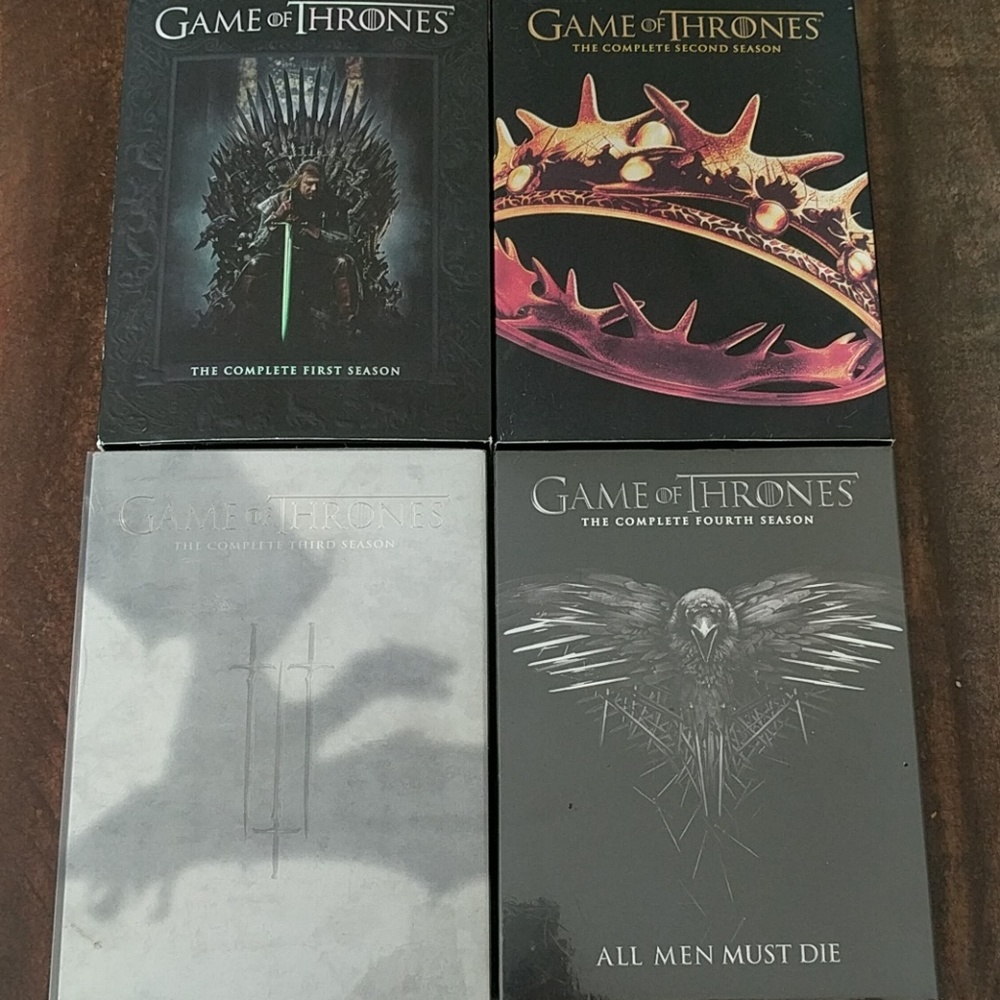 Game of Thrones Season 1-4 DVD set